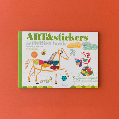 ART & STICKERS ACTIVITIES BOOK